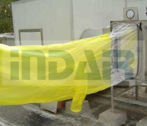 Fully Enclosing Bag In Bag Out Filter Housing For Safe Changing HEPA Filter