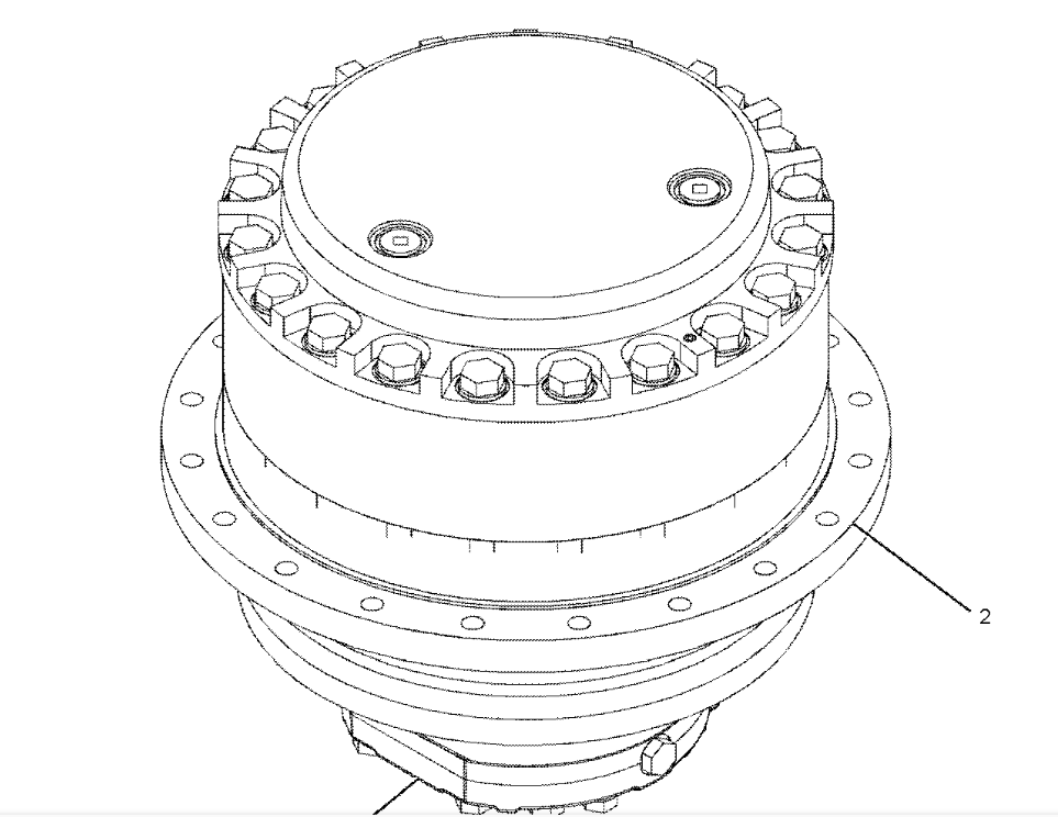 Belparts Excavator Spare Parts E345 227-6044 Excavator Travel Motor Spare
