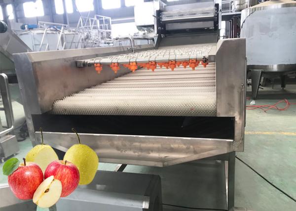 Quality Professional Pear Chips Apple Processing Line 440V Turnkey Project for sale
