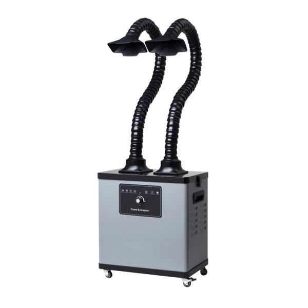 Quality HEPA Laser Printer Fume Extractor Filter Stable With Two Flexible Arms for sale