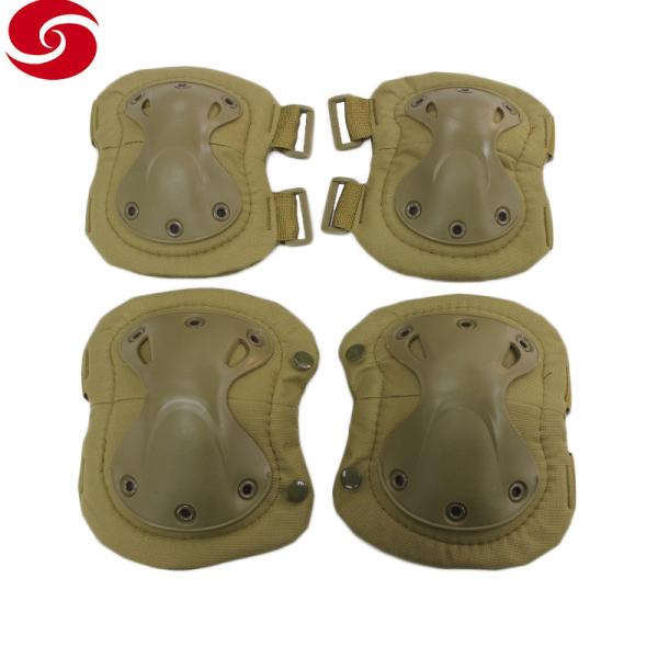 Quality Unique Khaki Color Army Knee and Elbow Guard Tactical Knee&Elbow Pads for sale