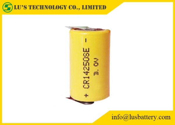 Quality CR14250 lithium battery size 1/2AA 600 mAh CR14250 3V disposable battery for Flashlight for sale