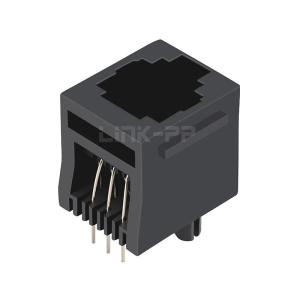 Buy cheap WE CJ076621100 Compatible LINK-PP LPJE616NNL 6P6C RJ11 Modular Jack Tab Up Without LED 1X1 Port product