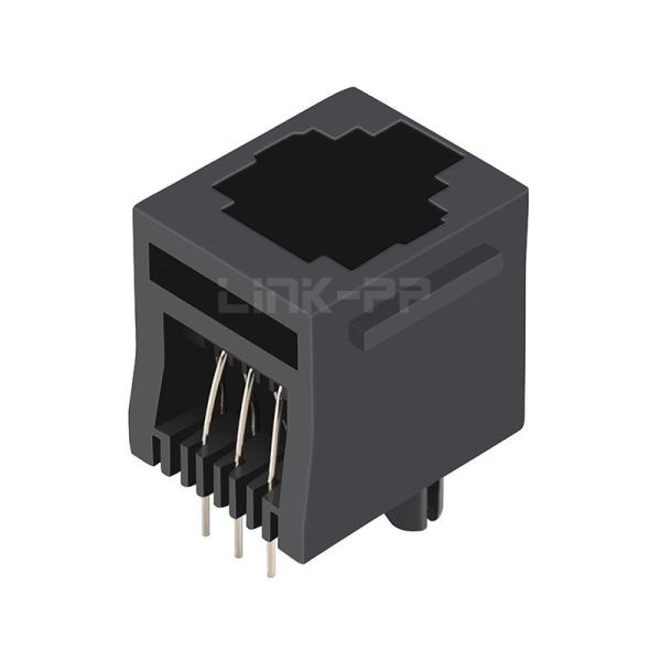 WE CJ076621100 Compatible LINK-PP LPJE616NNL 6P6C RJ11 Modular Jack Tab Up