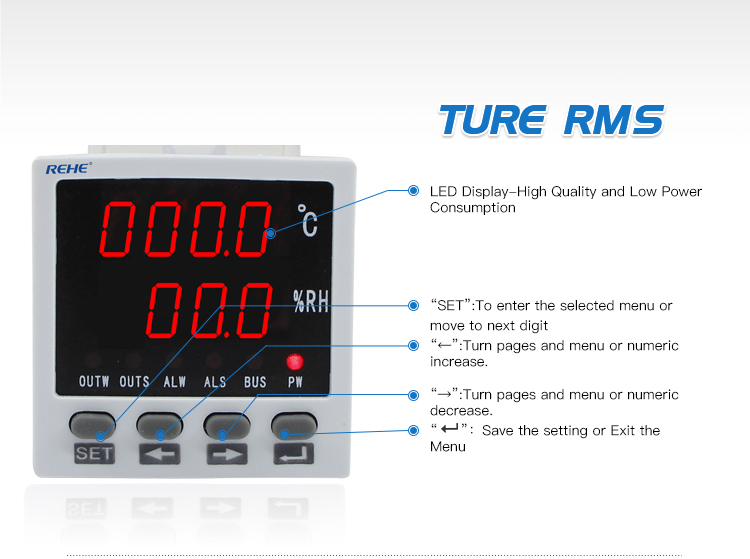 Household Usage and Temperature Controller intelligent temperature RH-WSK301