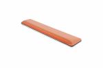 Ergonomic design cooling gel-infused memory foam wrist rest for the full size