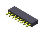 2.54mm PCB Header Connector Single Row Dip Type Connector 1*2PIN To 1*40PIN