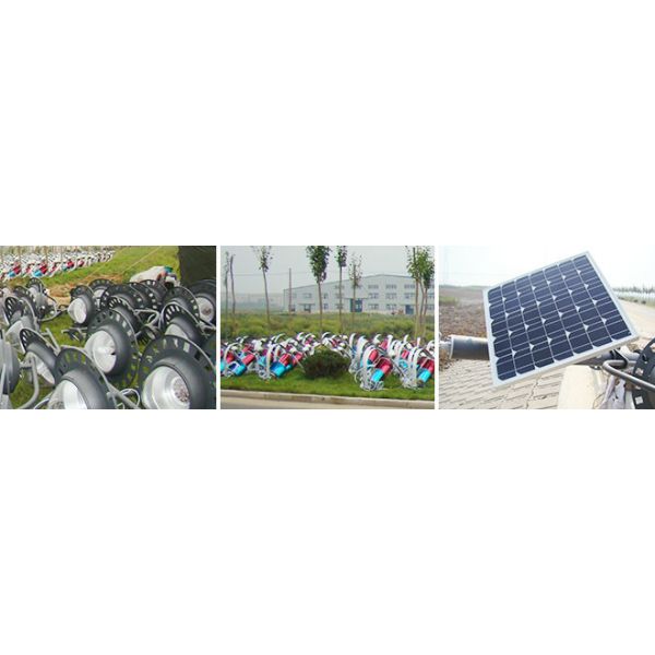 Professional Wind And Solar Hybrid Street Light System 80W Solar Panel