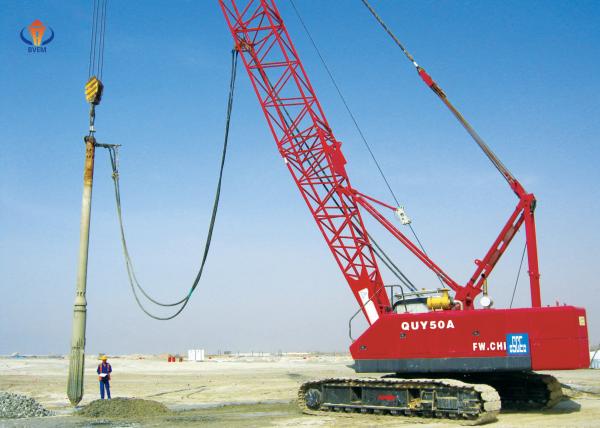 Professional Vibroflotation Compaction Piling Machine With Powerful Motor BJV75E