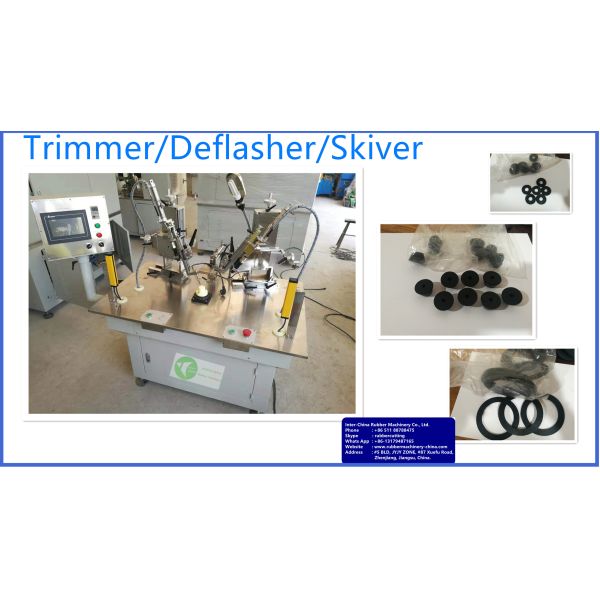 Trimmer | Deflasher|Skiver;Knife Trim Machine;Seals And Circle Parts Trimming Machines; Angle Trimmers; Model Ya-Mm-200b