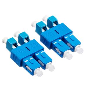 China SC male to LC female hybrid adaper, Duplex / Simplex SC to LC Fiber Optic Adapter,Singlemode/ Multimode,PC/APC type on sale