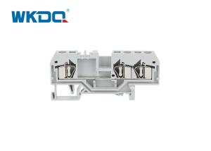 Buy cheap 281-681 Spring Clamp Terminal Block , Spring Loaded Wire Terminal Easy Operation Nylon PA66 product