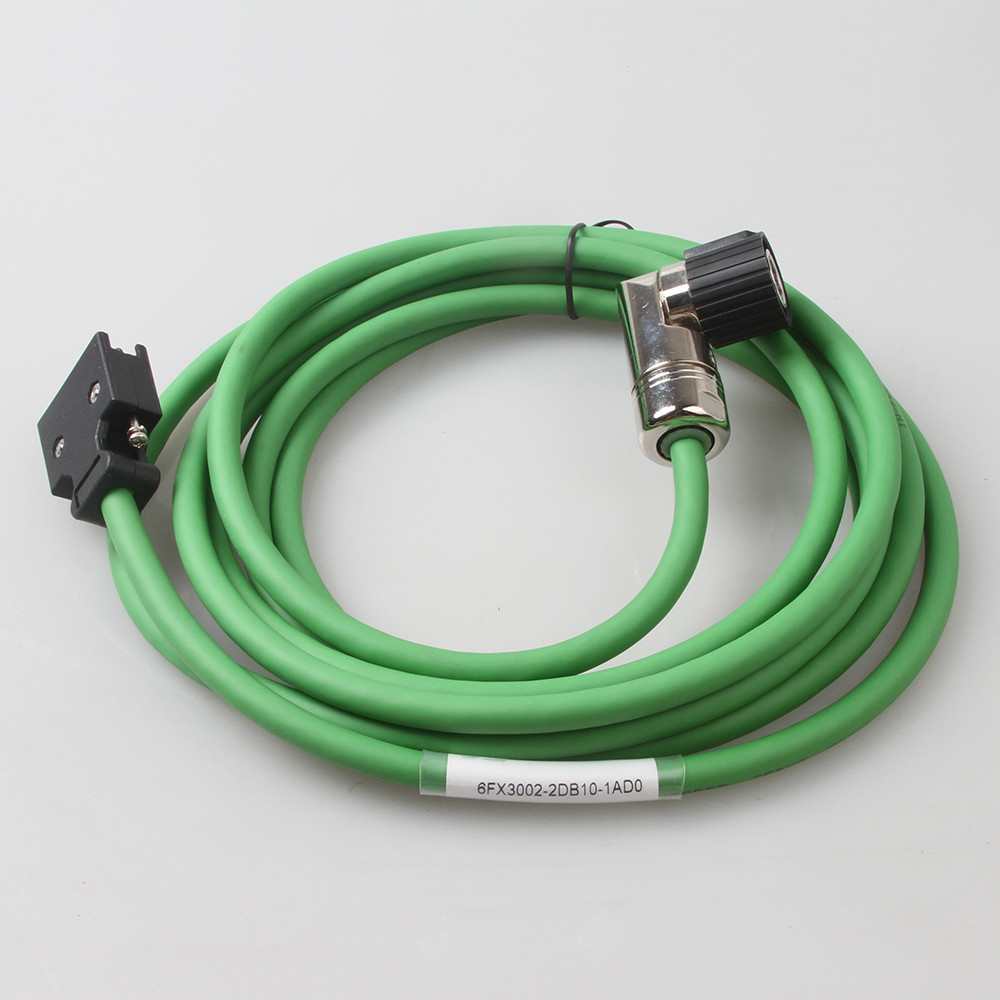 V90 6FX3002-2DB10 Encoder Cables Servo Motor Connector Plug with Green Cable Fixed Installation