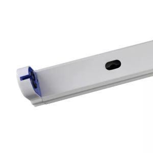 1200mm LED Tube Bracket Anti Rust Coating Double Light Fitting