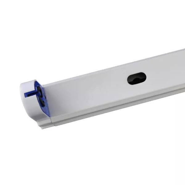Quality 1200mm LED Tube Bracket Anti Rust Coating Double Light Fitting for sale
