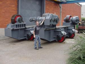China 200 Tons Heavy Duty Automatic Welding Machine Conventional Tanks Welding Turning Rolls Use Siemens VFD on sale