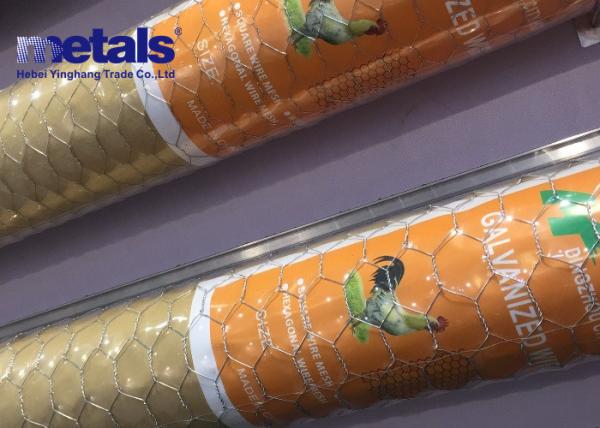 Quality ODM Poultry Galvanized Hex Netting Wire For Chicken Mesh 1/2" for sale
