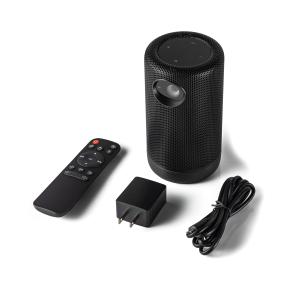 Buy cheap Metallic Smart Pico Projector Fidelity Speaker Android 8.1 For Camping product