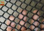 Black Hexagonal Extruded Plastic Netting , Extruded Plastic Netting, Temporary