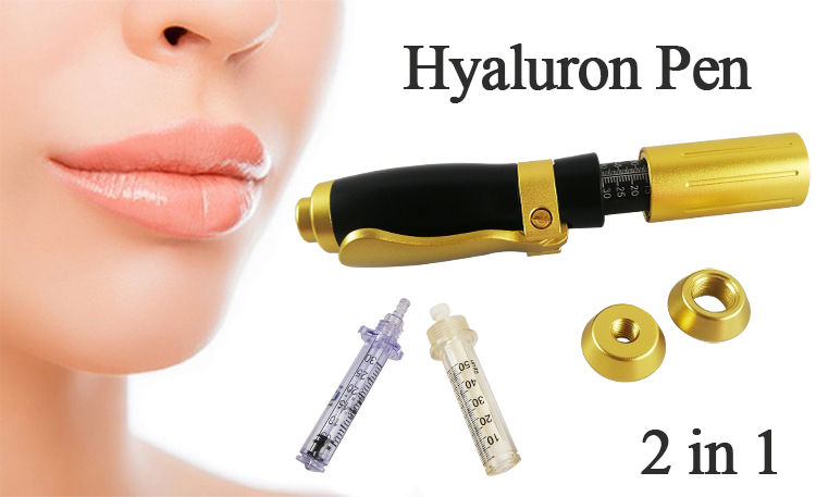 Gun High Pressure Pen Lip Filler Vital Hyaluron Needleless Injector