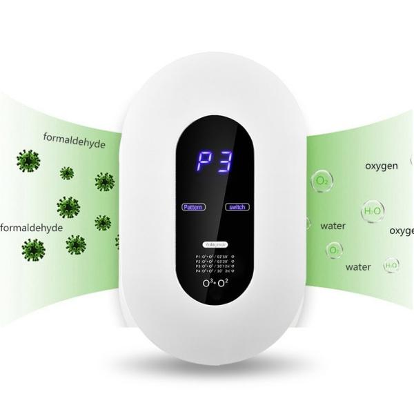 Quality White 8w ABS Portable UV Air Purifier With Ionizer for sale