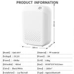 HOMEFISH 1000CBM Scent Diffuser Machine 400ML Essential Oil Diffuser Bluetooth