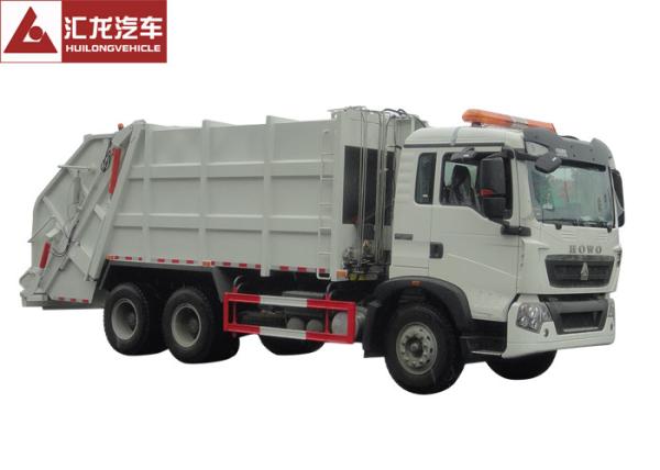 Quality 6x4 Garbage Compactor Truck Right Hand Drive 12CBM With Air Conditioner for sale