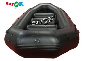 Buy cheap SGS PVC Inflatable Boats 4.85m Black Small Water Sport Rubber Rafting Boat product