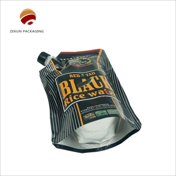 Quality Environmentally Recyclable Spout Pouches Stand Up Spout Bag Durable for sale