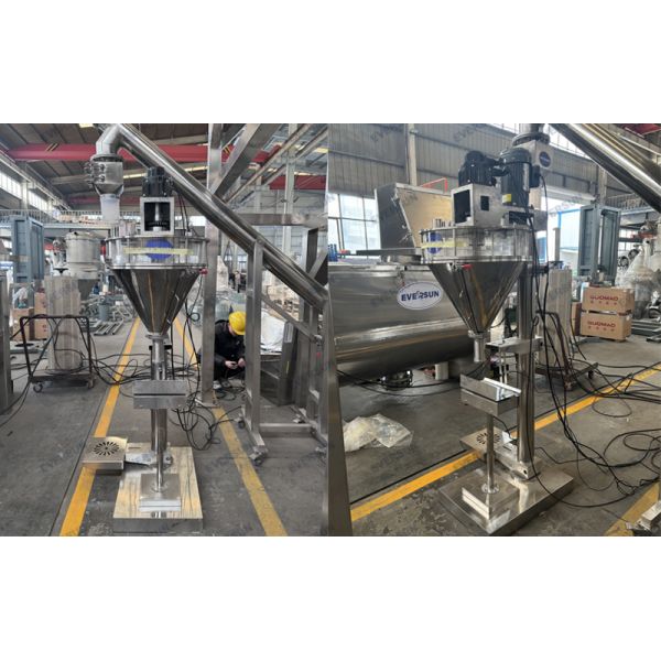 Automatic Jar Can Powder Filling Machine for 10-50kg Containers
