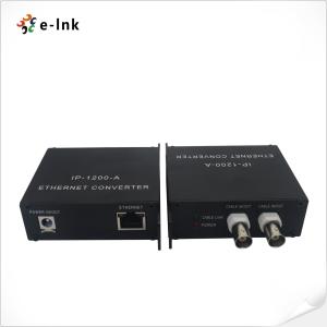 China 50W 300m Ethernet Over Coaxial Converter 80Mbps TCP With PoE Function on sale