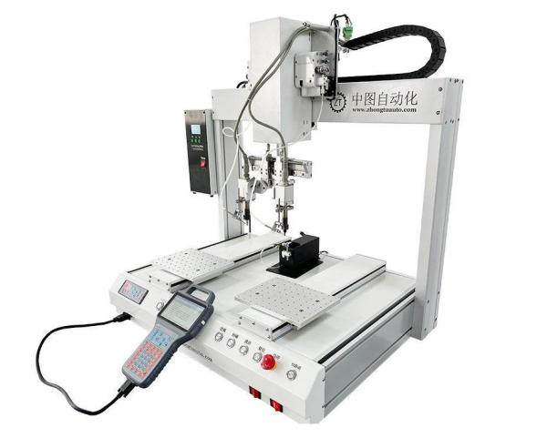 Quality High-Speed Soldering Head and Real-Time Temperature Monitoring in Fully Automatic Soldering Machine for sale