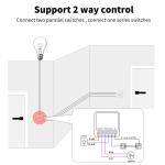 Tuya 10A 16A Wifi Switch Smart Breaker Module APP Remote Control Switch