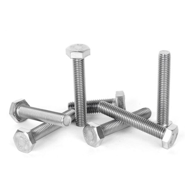 M9 Stainless Steel 316 Bolts DIN934 Hex Nut Washer Polishing