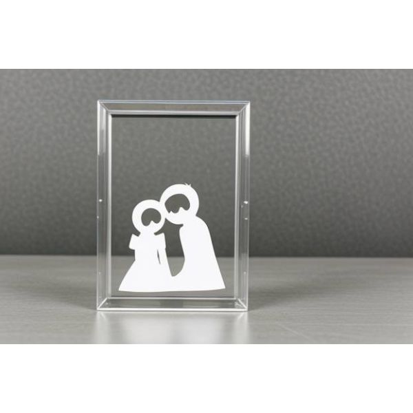 OEM Customised Acrylic Photo Frame , Acrylic Box Picture Frames Scratch Resistant