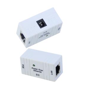 Buy cheap POE Injector 1xLAN Port 10/100/1000mbps Power Over Ethernet 12V 1A product