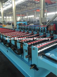 Buy cheap Chain Driven Automatic Cold Roll Forming Machine With Cutting Device product