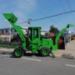 0.5m3 Earthmoving Towable Backhoe Loader , Small Digger Loader Machinery