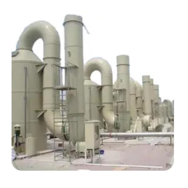 Quality 50mm Baffle Spray Scrubber for Controlling Air Pollution in Industrial Settings for sale