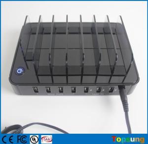 Buy cheap 7 port Multi usb phone charger station desk charging for cell phone Smartphone product