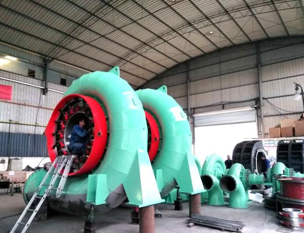 Quality 300kw-20mw Francis Hydroturbine Generator for Specific Head Customizable Capacity with 50HZ/60HZ Frequency for sale