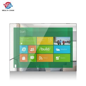 China 43 Mirror LCD Display For Outdoor Transmittance 50% Media Player on sale