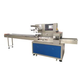 Buy cheap Hot Sale Stainless Steel PLC Servo Motor Flowing Wrapping Machine Toast Bread Packing Machine product