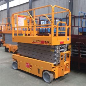 Buy cheap 6m Self Propelled Aerial Work Platform Mobile Scissor Lift Operating Chassis product