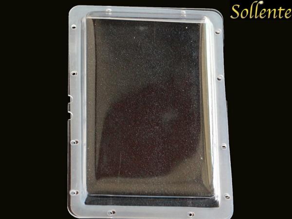 Quality Rectangle LED Plastic Light Covers Match MCPCB LED Array Module for sale