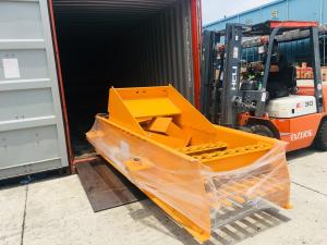 China 13Kw*2 GZT 1560 Vibrating Feeder Machine Electromagnetic Vibratory Feeder With Speed Controller on sale