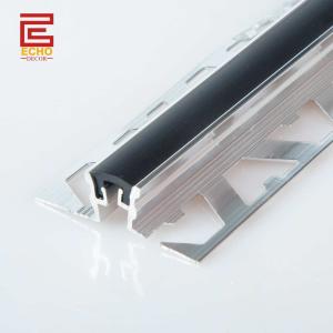 Buy cheap Alu Floor Transition Strips Concrete Tile Expansion Joint Strips For Flooring product