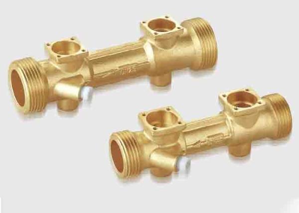 Quality Dia DN15 - DN40 Ultrasonic Flow Meters Sensor Body Brass Flow Section for sale