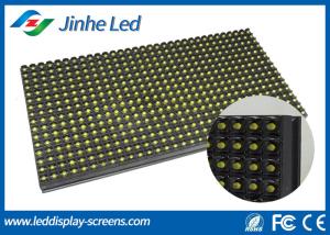 China P10 Bi Color LED Display Panels , Semi Outdoor LED Message Board For Car on sale
