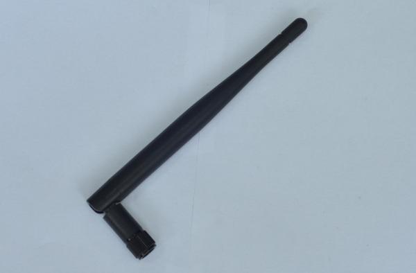 Quality External Wifi Omni Antenna 2.4 GHz 3dB Black RP-SMA Connector WIFI external antenna for sale